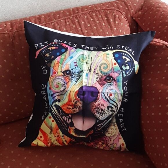 Other - NWOT Pittbull pillow
